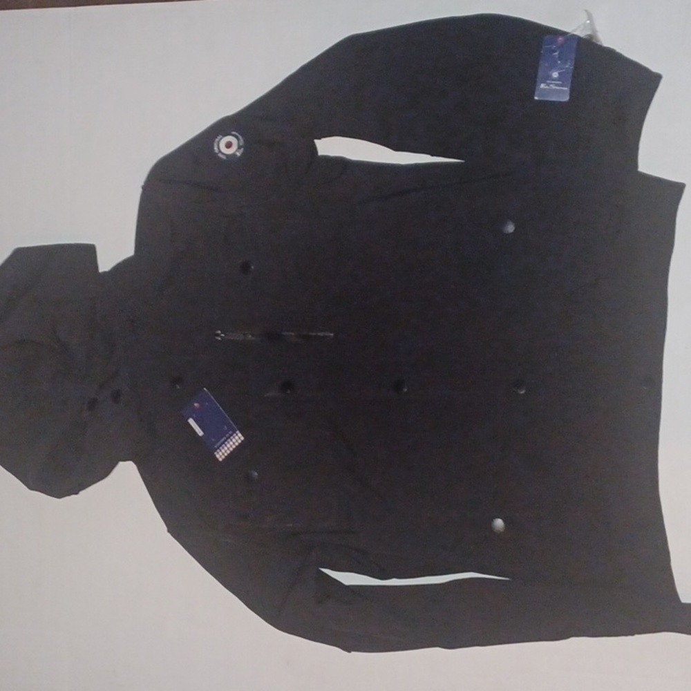 Ben Sherman Softshell Jacket Black Size-M NWT